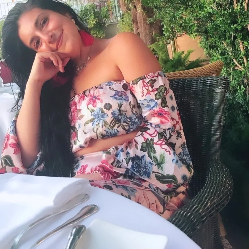 Missguided Floral Skirt Set
